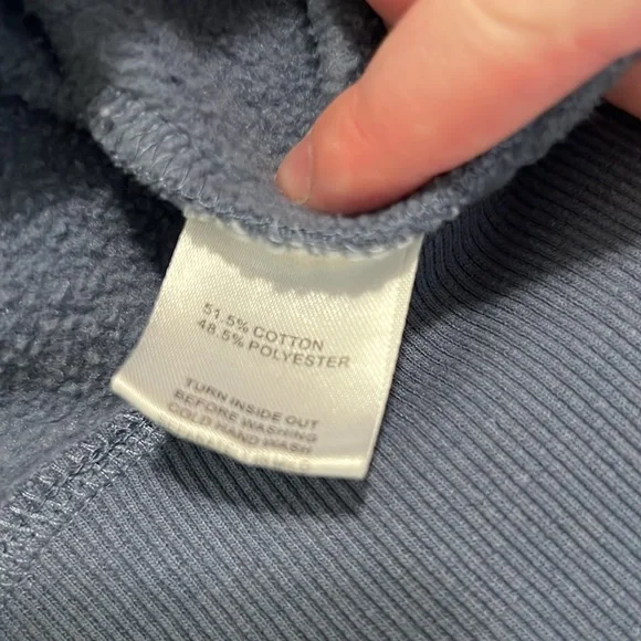 White Fox Boutique Vol 3 Oversized Hoodie slate blue S/M - Picture 6 of 8